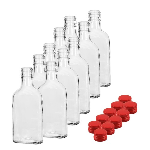 Glass bottles 200ml - 10, x
