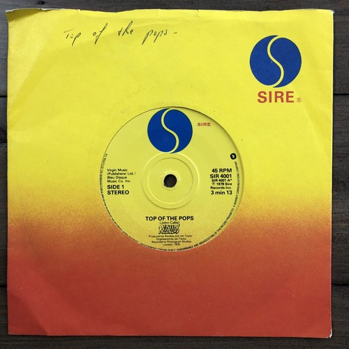 Rezillos top the pops 7 - rezillos,