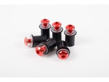 BMW R 1150 GS AD/TUR (01-05)  Red Aluminium 6 Bolt Mount Screen Kit Mounting Set