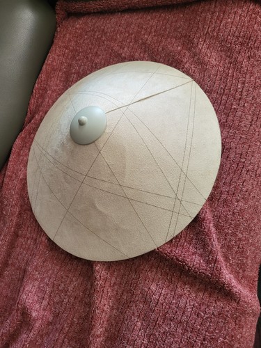 Beige cone shaped lamp shade - beige,,