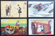 Comic 4 Postcards Saucy