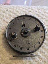 Vintage j.W.Young & Sons Trudex 4" centre Pin Fishing Reel 