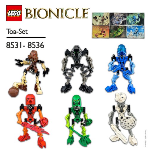Lego bionicle toa - ✔️,
