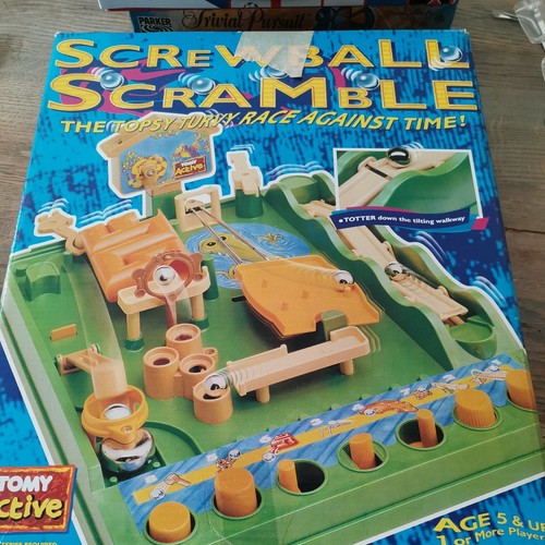 Screwball scramble race - screwball,
