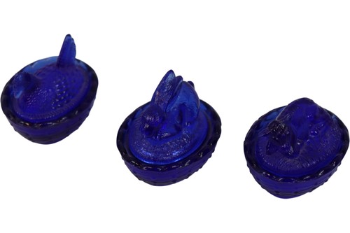Set cobalt blue glass - set, of