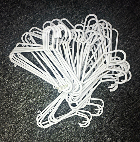 X40 white plastic wire - plastic,