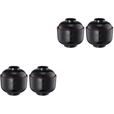  2 Pack Japanese Serving Bowls Chinese Soup Spoons Noodle with Lid