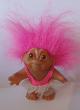Vintage Dam Trolls 1980's Pink