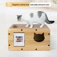 Large Cat House Cat Scratcher