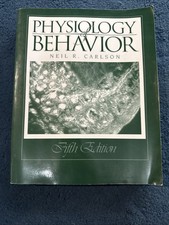 Physiology Of Behaviour Fifth Edition Neil R. Carlson Paperback