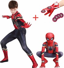 Boys Spiderman Costume Set Web