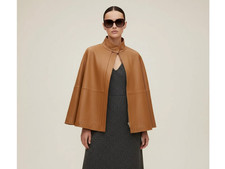 ZARA New Women Leather Zip