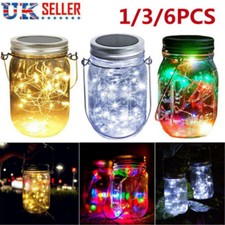 1/3 Pack Solar Mason Jar Lid