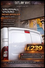 Rear Roof Spoiler  To Fit Opel