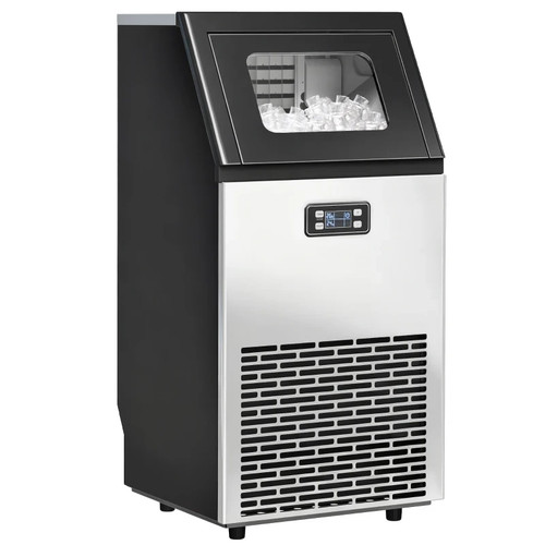 Freestanding ice machine with - freestanding,