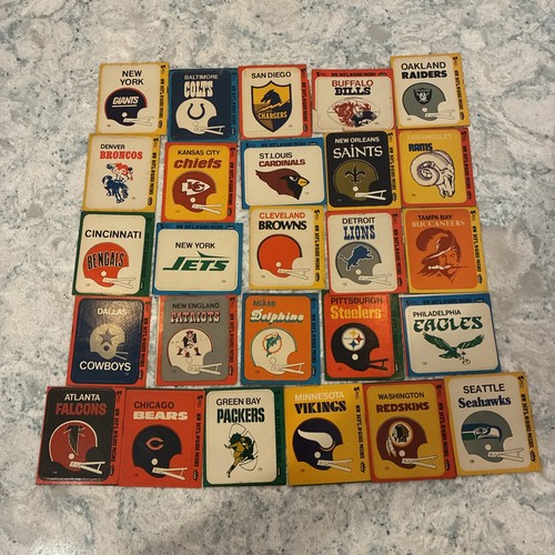 Vintage nfl football stickers - vintage,