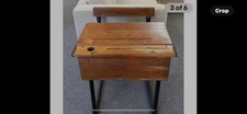 Vintage oak solid - old, school