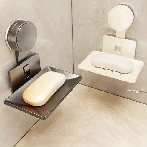 Wall mounted soap dish - wall,