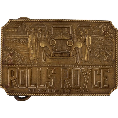 Brass rolls royce - brass,