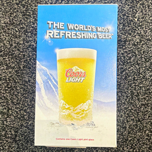 Coors light frosted pint beer - light,