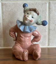 Nao Lladro Figurine Jester Clown Model Number 1065