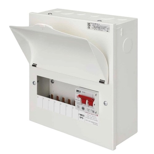 Wylex 7way consumer unit - consumer, metal