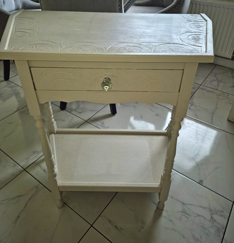 Grey painted wooden table 1 - ,
