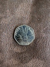 PETER RABBIT50p PIECE 2016