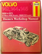 Haynes Volvo 1966 To 1973, 142,144&145 1778cc 1986cc, Owners Workshop Manual 114