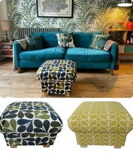 Handcrafted Footstool Pouffe