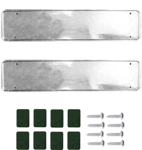 Chrome look car number - 2,