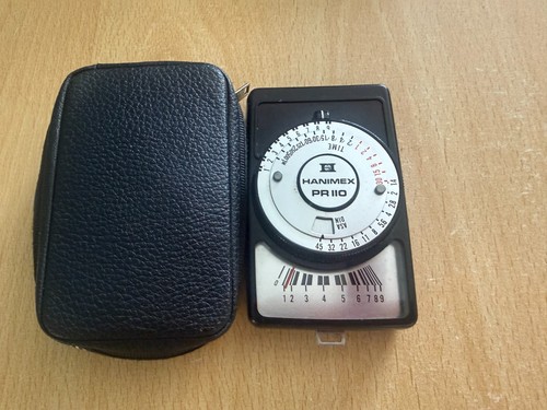 Hanimex pr110 light meter - hanimex,