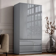 High Gloss 3 Door 2 Drawers