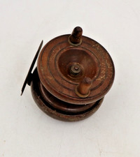 Vintage Wooden Fishing Reel