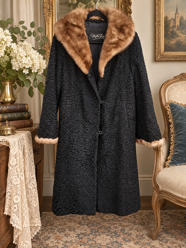 Vintage nigbor furs - nigbor, black