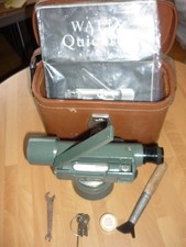 Vintage Watts quickset surveying level and Tripod