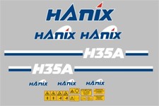 Hanix H35A Mini Digger Decal