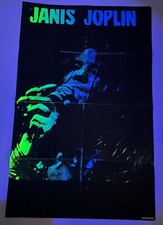 Janis Joplin Poster Vtg
