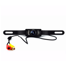Car License Plate Frame Camera