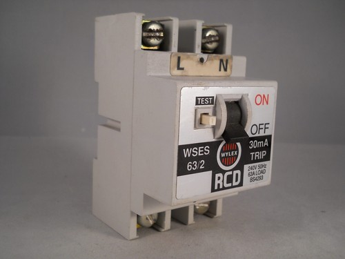 Wylex rcd amp - amp, 30ma