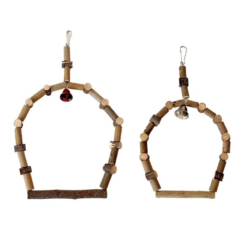Natural bird swing - bird, perch