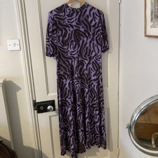 Whistles Maxi  Dress 14 purple