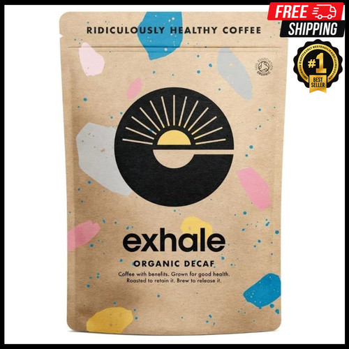 Exhale organic ground - organic, decaf