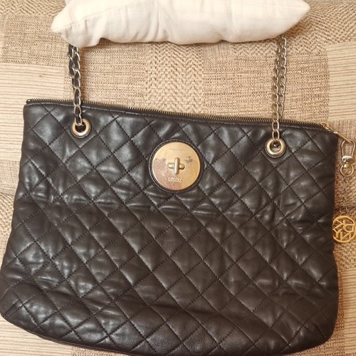 Dkny black quilted - black,