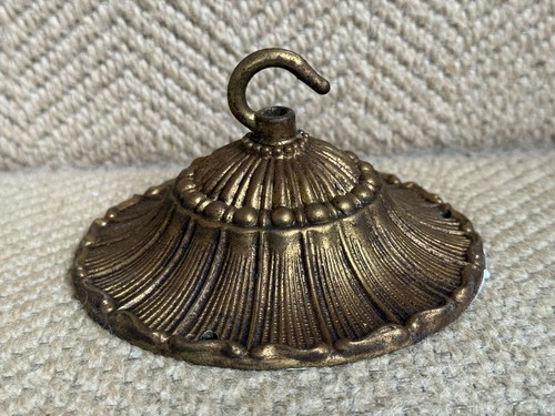 Cast gilt solid brass - solid,