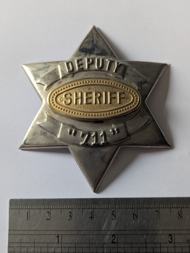 Deputy sheriff 711 vintage - vintage, pin