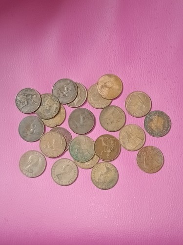 Pre decimal pennies - 22,