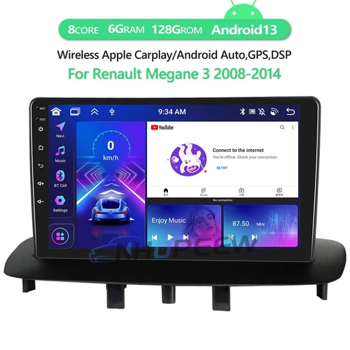 128g android13 car stereo - 6+128g,