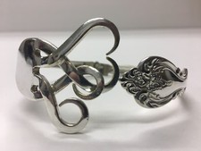 FORK BRACELET silver-plate