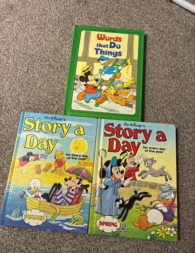 Vintage grolier disney book - vintage,